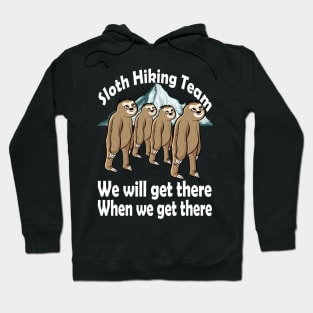 Sloth Hiking Team Hoodie